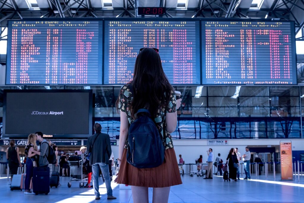airport, woman, flight, boarding, traveling, tourist, trip, departure, arrival, terminal, airport, airport, airport, airport, airport, flight, traveling-2373727.jpg