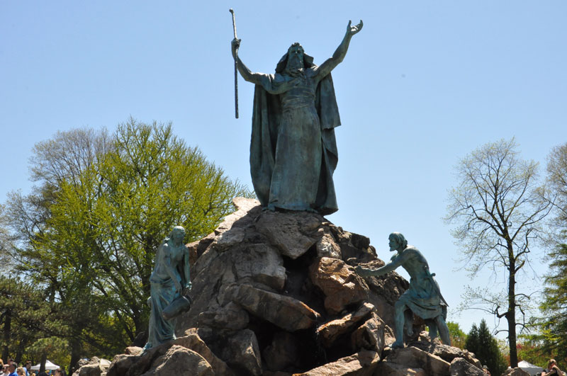 Kings Fountain at Washington Park in Albany