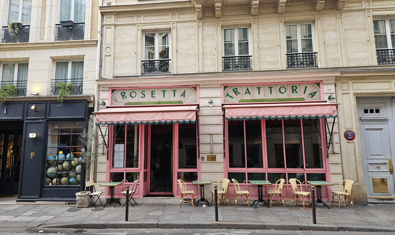 מסעדת רוזטה, פריז