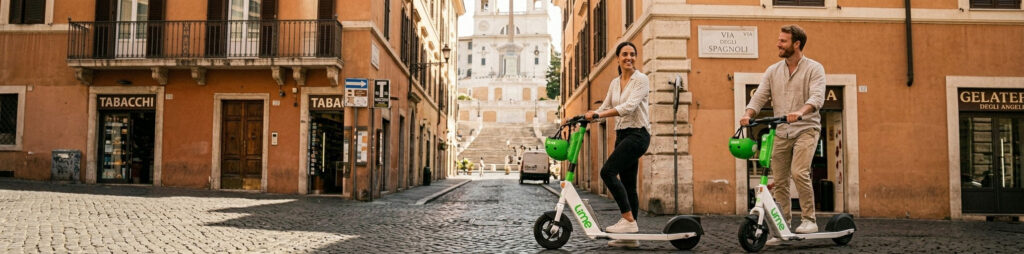 קורקינט חשמלי ברומא