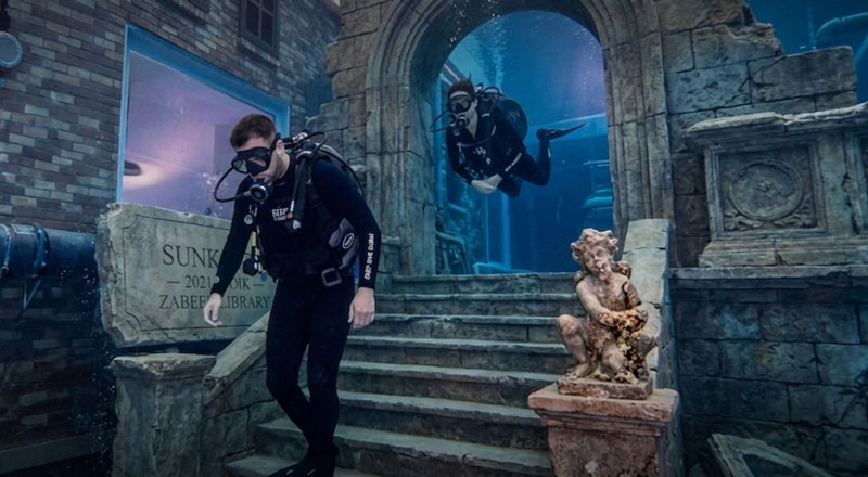 deep dive, דובאי